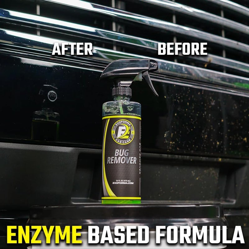 ExoForma Bug Remover - 128 oz Bug Spray Remover, Effortlessly Dissolves Bugs and Bug Splatter - Quick & Safe for Car Paint, Rubber, Metal, Glass, Chrome & More - Image 3